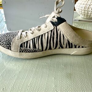 Zara Animal Print Mules, Sz 8 (39)